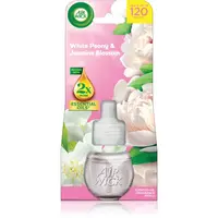 Air Wick Essential Oils White Peony & Jasmine Blossom náplň do elektrického difuzéru 19 ml