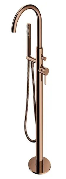 OMNIRES Y - Vanová baterie do podlahy, s tělesem, měď Y1233CP