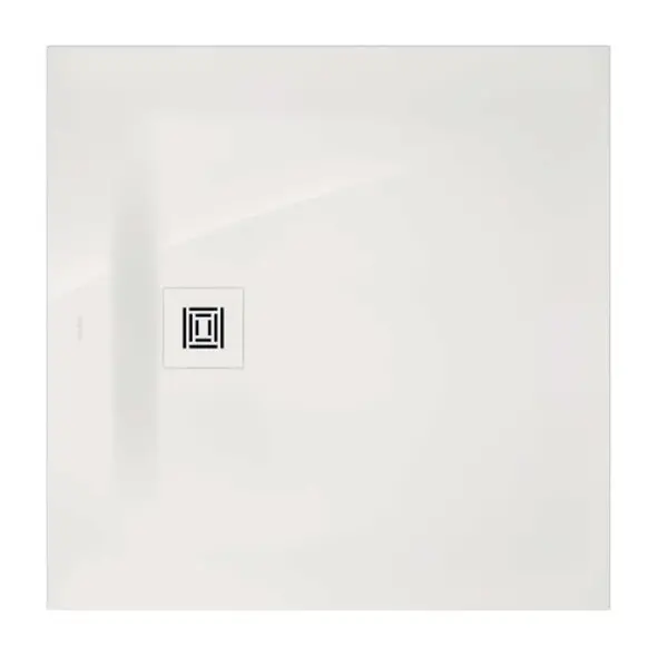Duravit Sustano - Sprchová vanička, 90x90 cm, DuraSolid, lesklá bílá 720271730000000