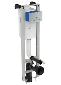Ideal Standard ProSys - Předstěnová instalace ECO M pro závěsné WC s tlačítkem, chrom E2332AA