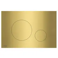 Alcadrain Flat - Ovládání splachování, mosaz TURN-BRASS