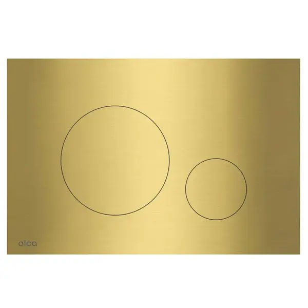 Alcadrain Flat - Ovládání splachování, mosaz TURN-BRASS