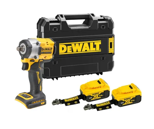 DeWALT Nářadí - 18V AKU rázový utahovák, 2x aku 5,0 Ah LANYARD READY, bez nabíječky DCF921P2LRT-XJ