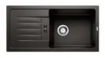 Blanco Favum XL 6 - Silgranitový dřez, 86x44 cm, černá 526082