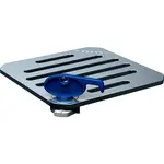 Geberit Příslušenství - Uzamykatelný rošt pro podlahové vpusti 13x13 cm, nerez 388.107.00.1