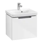 Villeroy & Boch Subway 2.0 - Umyvadlová skříňka, 49x42x38 cm, 1 zásuvka, Glosy White A68510DH
