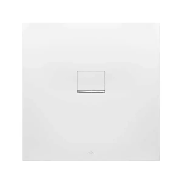 Villeroy & Boch Squaro Infinity - Sprchová vanička, 90x90 cm, Quaryl, Stone White UDQ9090SQI1V-RW