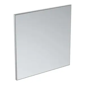Ideal Standard Mirror&Light - Zrcadlo 70x70 cm s rámem T3356BH