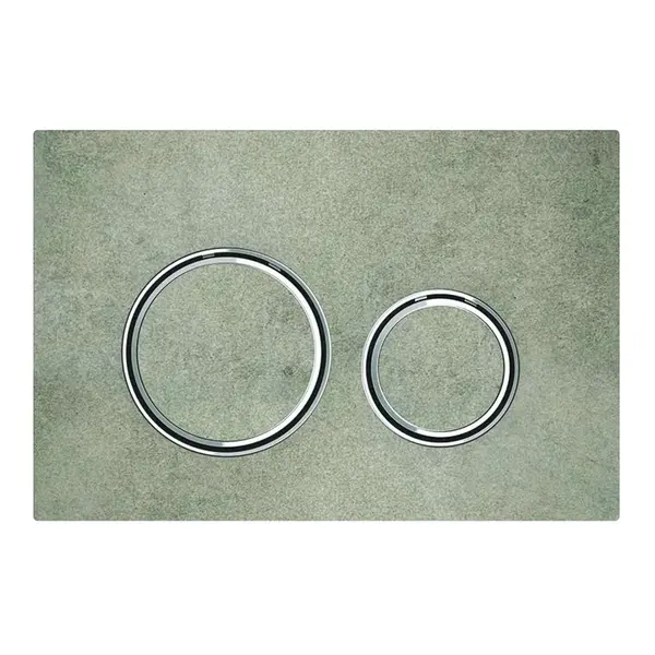 Geberit Sigma21 - Ovládací tlačítko splachování, chrom/dekor betonu 115.884.JV.1