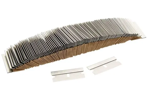 Stanley Příslušenství - Náhradní čepele pro škrabku na sklo, 100 ks 1-11-515