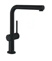 Hansgrohe M54 - Dřezová baterie Talis s výsuvnou koncovkou, EcoSmart, matná černá 72845670
