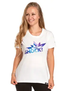 Meatfly dámské tričko Big Shock! White | Bílá | Velikost L