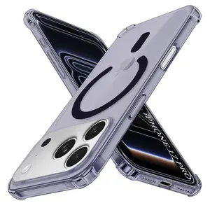 Techsuit Shockproof MagSafe obal, iPhone 17 Pro, kouřově černý