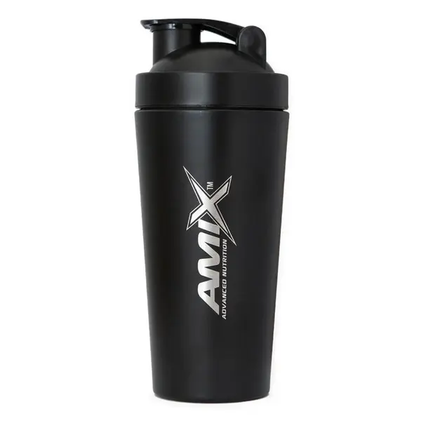 AMIX Shaker Metal Black 739ml, černá, 739ml