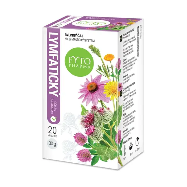 Bylinný čaj  na lymfatický systém 20x1.5g Fytopharma