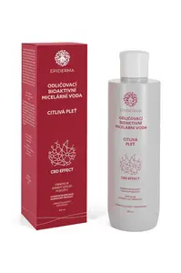 EPIDERMA bioaktivní CBD micelární voda, odličovač 300ml