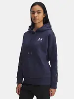 Dámská mikina Under Armour Icon Fleece Taped Hdy-BLU - Dámské