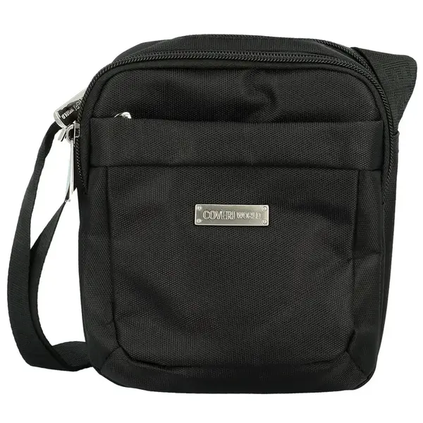Pánská crossbody taška černá - Coveri Savvas