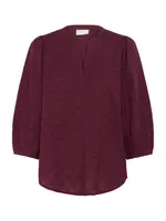 Kaffe Blúzka 'KAEnya'  burgundská / tmavočervená