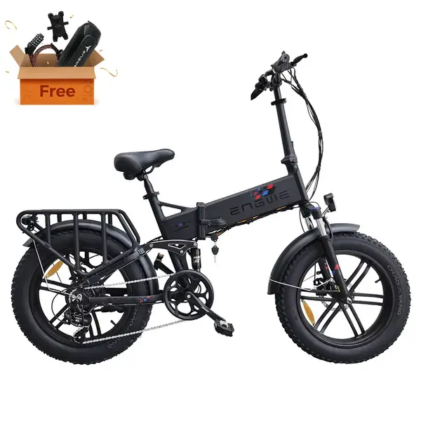 ENGWE X Electric Bike 20 Inch 25Km/h 48V 13AH Battery 250W Motor Black