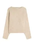 Bershka Sveter  béžová melírovaná