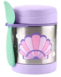 SKIP HOP Spark Style Termoska na jídlo se lžičkou/vidličkou Mušle, 3r+ 325 ml
