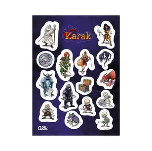 Karak - samolepky A5 ALBI