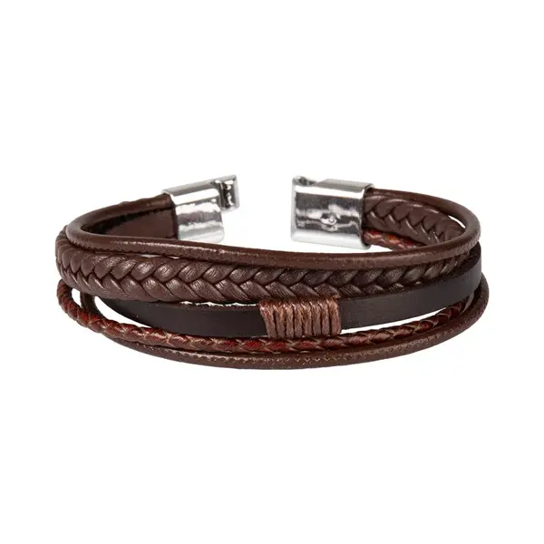 Pánsky náramok - Hnedý ALBI