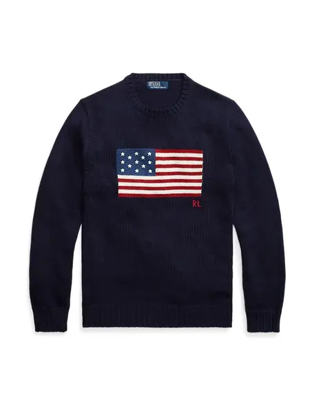 Polo Ralph Lauren Sveter  námornícka modrá / nebesky modrá / grenadínová / biela