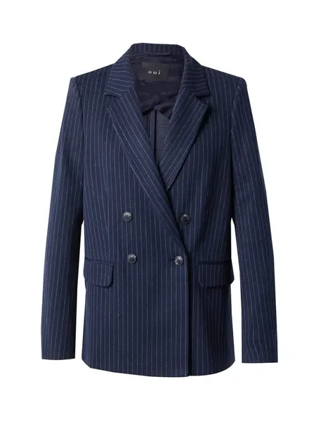 OUI Blejzer  tmavomodrá / šedobiela
