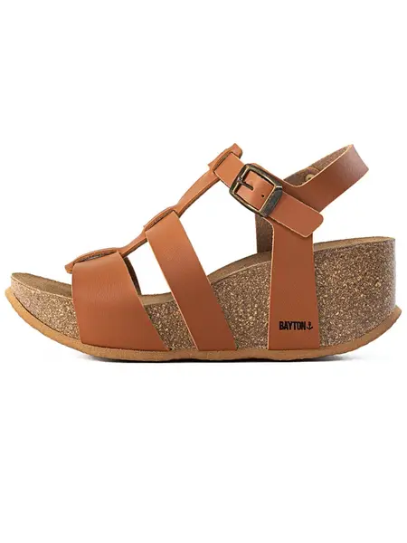 Bayton Sandále 'Majorque'  pueblo / bronzová / antracitová