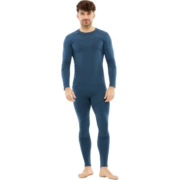 Viking GARY SET Pánsky termo set, tmavo modrá, veľkosť