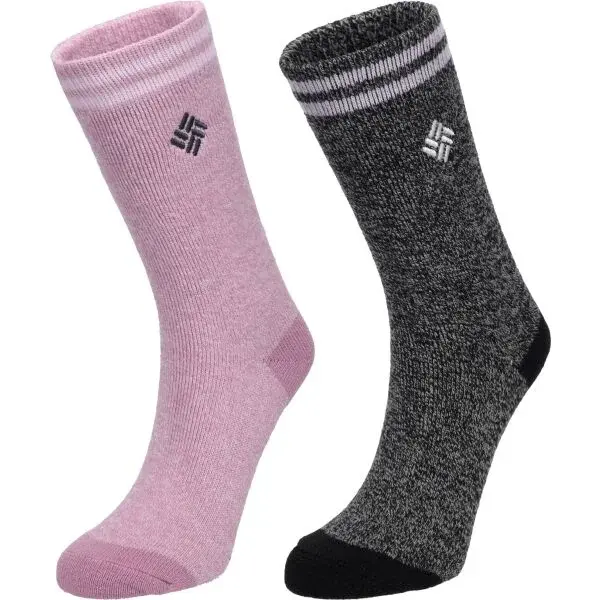 Columbia 2PP THERMAL CREW Dámské ponožky, černá, velikost