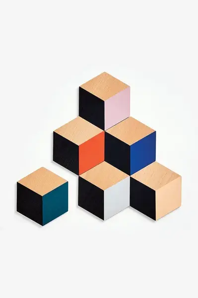 Sada podložiek na stôl Areaware Table Tiles 6-pak