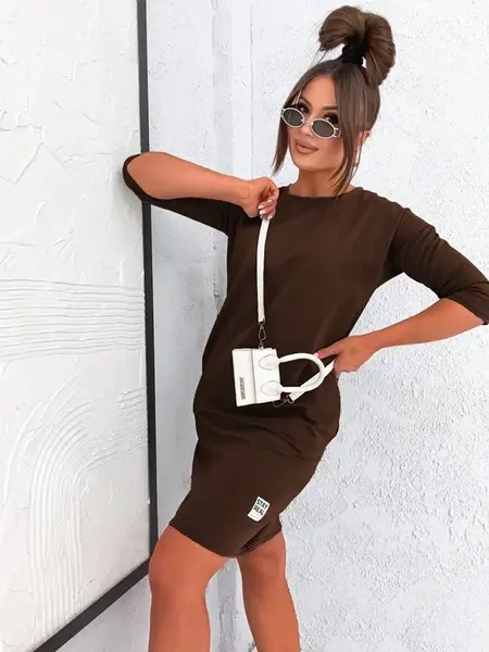 Resti Women's Mini Fabric Dress