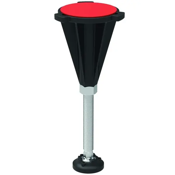 Ideal Standard Ultra Flat S - Nohy k sprchovej vaničke, chróm/čierna K936467