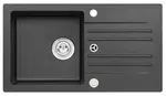 Alveus Cortina - Granitový drez, 75x42 cm, carbon 1133441