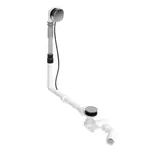 Duravit Príslušenstvo - Vaňová odtoková a prepadová súprava, bovden, chróm 792206000001000