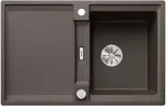 Blanco Adira - Silgranitový drez, 78x50 cm, s ovládaním odtoku a príslušenstvom, InFino, kávová 527592