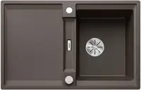 Blanco Adira - Silgranitový drez, 78x50 cm, s ovládaním odtoku a príslušenstvom, InFino, kávová 527592