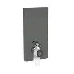Geberit Monolith Plus - Sanitárny modul na stojace WC, 101 cm, spodný prívod vody, sklo/lávová 131.202.JK.7
