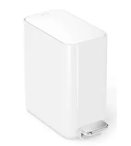 Simplehuman Koše - Odpadkový kôš 5 l, s vreckom na vrecká, biela CW2102