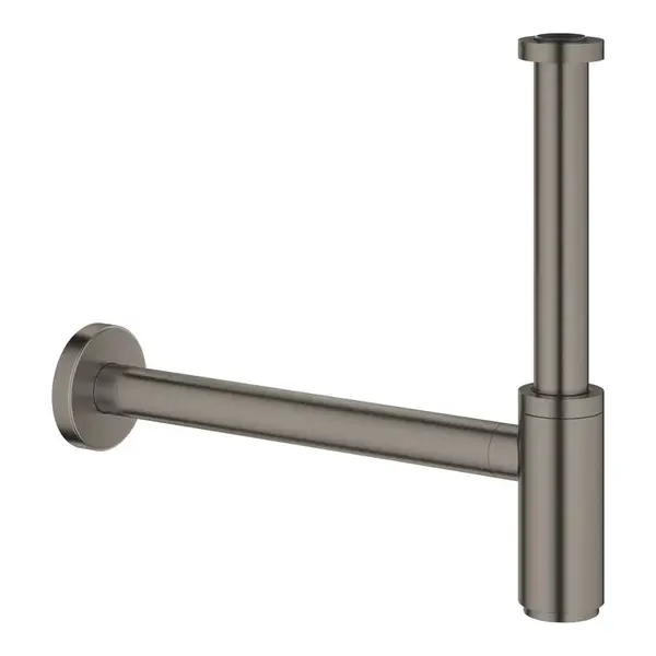 Grohe Sifóny - Designový sifón, kefovaný Hard Graphite 28912AL0