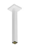 Hansgrohe Príslušenstvo - Sprchové rameno stropné, 31 cm, matná biela 24339700
