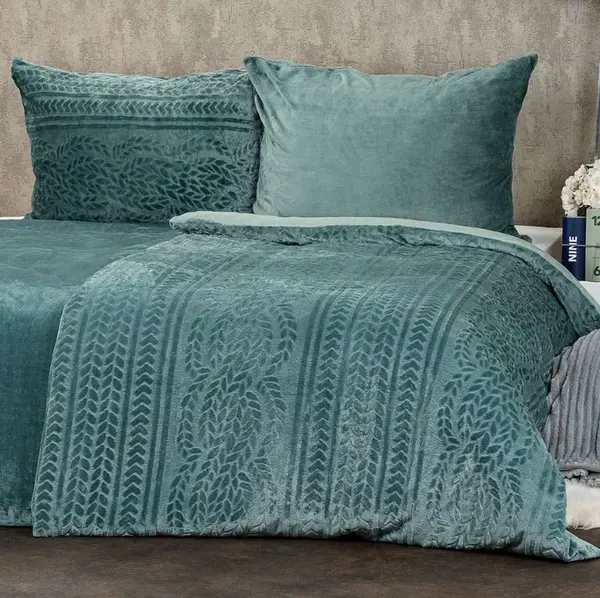 4home Bytový textil - Mikroflanelové povlečení 140x200 cm, Knit 238791