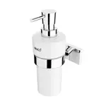 Nimco Keira - Dávkovač mýdla keramický s držákem, bílá/chrom KE 22031KN-T-26