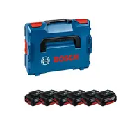 Bosch Príslušenstvo - 18V akumulátor GBA 4,0 Ah, 6 ks 1600A02A2S
