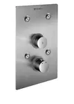 Schell Linus basic - Termostatická sprchová batéria pod omietku D-SC-T, nerezová 019002899
