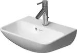 Duravit ME by Starck - Umývadielko, 45x32 cm, s prepadom, s otvorom na batériu, biela 0719450000
