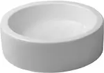 Duravit Starck 1 - Umývadlová misa bez prepadu, priemer 46 cm, biela 0445460000